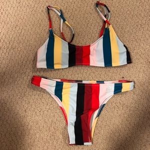 Never worn with lining romwe swimsuit